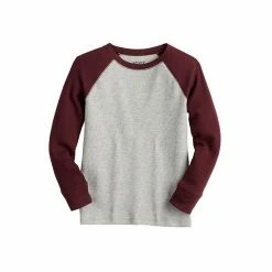 Boys 4-8 Jumping Beans® Long Raglan Sleeve Thermal Tee Gray Heather Black 3 Boys 4-8 Jumping Beans® Long Raglan Sleeve Thermal Tee Gray Heather Black -Jumping Beans shop unnamed file 1004