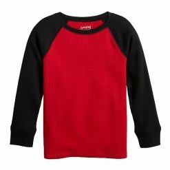 Boys 4-8 Jumping Beans® Long Raglan Sleeve Thermal Tee Gray Heather Black 4 Boys 4-8 Jumping Beans® Long Raglan Sleeve Thermal Tee Gray Heather Black -Jumping Beans shop unnamed file 1005