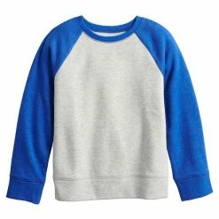 Kids 4-12 Jumping Beans® Essential Raglan Pullover Sweatshirt Red Black -Jumping Beans shop unnamed file 1017