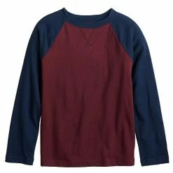 Kids 4-12 Jumping Beans® Long Sleeve Raglan Tee Gray Heather Blue -Jumping Beans shop unnamed file 106