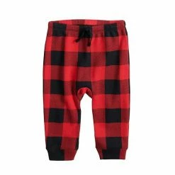 Baby Boy Jumping Beans® Thermal Pants Red Buffalo