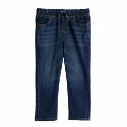 Toddler Boy Jumping Beans® Pull-On Denim Pants Dark Wash 4 Toddler Boy Jumping Beans® Pull-On Denim Pants Dark Wash -Jumping Beans shop unnamed file 112
