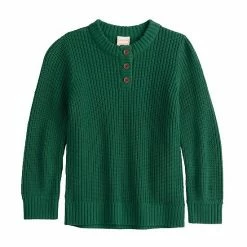 Boys 4-8 Jumping Beans® Henley Sweater Green -Jumping Beans shop unnamed file 1228