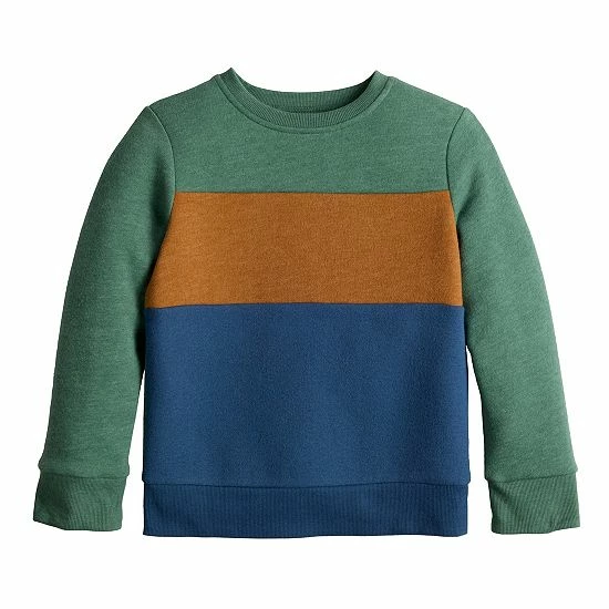 Boys 4-8 Jumping Beans® Colorblock Fleece Crewneck Sweatshirt Red Ivory Boys 4-8 Jumping Beans® Colorblock Fleece Crewneck Sweatshirt Red Ivory -Jumping Beans shop unnamed file 1234