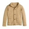Boys 4-8 Jumping Beans® Sweaterfleece Cardigan Tan