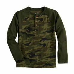 Boys 4-12 Jumping Beans® Long Sleeve Raglan Henley Tee Ocean Blue Sand -Jumping Beans shop unnamed file 1259