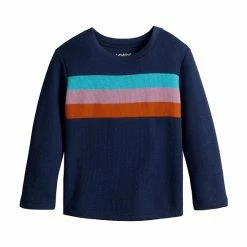 Toddler Boy Jumping Beans® Chest Stripes Flatback Tee Green