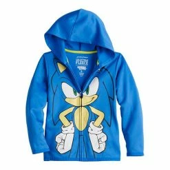 Boys 4-12 Jumping Beans® Sonic The Hedgehog Zip Hoodie