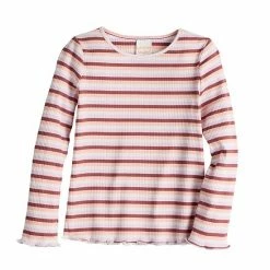 Toddler Girls Jumping Beans® Ribbed Tee Multi Stripe -Jumping Beans shop unnamed file 1339