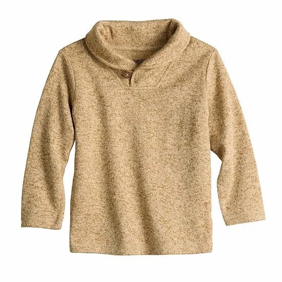 Toddler Boy Jumping Beans® Sweaterfleece Shawl Collar Pullover Coal 8 Toddler Boy Jumping Beans® Sweaterfleece Shawl Collar Pullover Coal - Image 8