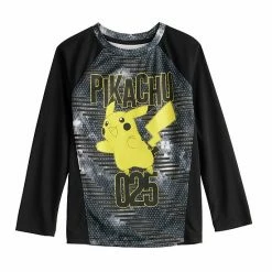Boys 4-12 Jumping Beans® Pokemon Pikachu Raglan Graphic Tee