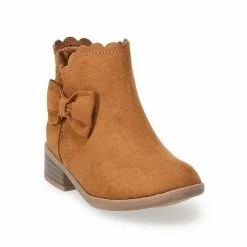 Jumping Beans® Techno Toddler Girls' Ankle Boots Cognac 5 Jumping Beans® Techno Toddler Girls' Ankle Boots Cognac -Jumping Beans shop unnamed file 1377
