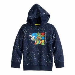 Boys 4-12 Jumping Beans® Sonic The Hedgehog Confetti Speckle Graphic Hoodie