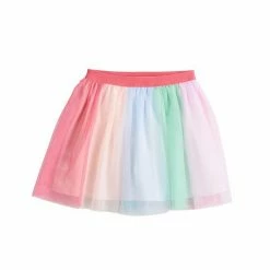 Girls 4-12 Jumping Beans® Rainbow Skort Ivory Tusk