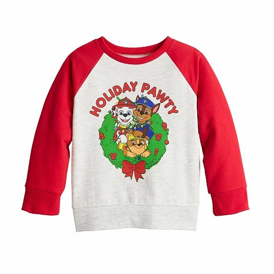 Toddler Boy Jumping Beans® Paw Patrol "Holiday Pawty" Fleece Raglan Graphic Sweatshirt Toddler Boy Jumping Beans® Paw Patrol "Holiday Pawty" Fleece Raglan Graphic Sweatshirt -Jumping Beans shop unnamed file 1453