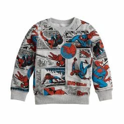 Boys 4-12 Jumping Beans® Marvel Spider-Man Allover Print Sweatshirt