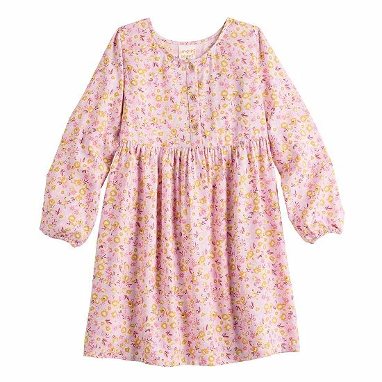 Girls 4-12 Jumping Beans® Tiered Long Sleeve Button-Front Dress Pink Plaid Girls 4-12 Jumping Beans® Tiered Long Sleeve Button-Front Dress Pink Plaid -Jumping Beans shop unnamed file 1508