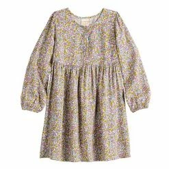 Girls 4-12 Jumping Beans® Tiered Long Sleeve Button-Front Dress Pink Plaid 3 Girls 4-12 Jumping Beans® Tiered Long Sleeve Button-Front Dress Pink Plaid -Jumping Beans shop unnamed file 1510