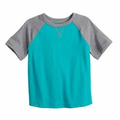 Toddler Boy Jumping Beans® Essentials Raglan Tee Gray Navy -Jumping Beans shop unnamed file 1571