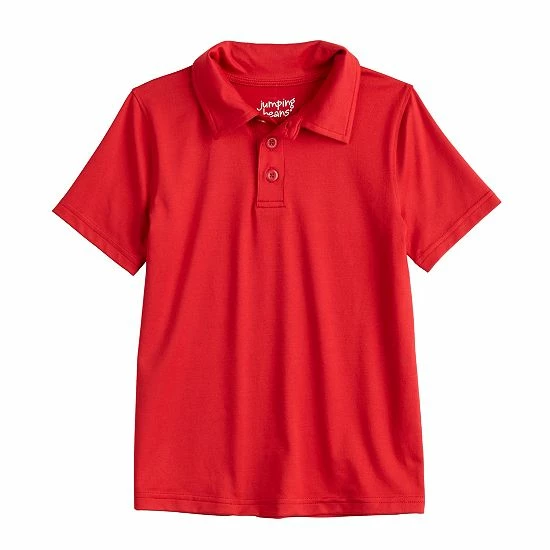 Boys 4-12 Jumping Beans® Active Short Sleeve Polo Shirt Red Boys 4-12 Jumping Beans® Active Short Sleeve Polo Shirt Red -Jumping Beans shop unnamed file 1635