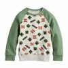 Boys 4-12 Jumping Beans® Minecraft Raglan Sleeve Allover Creeper Print Sweatshirt