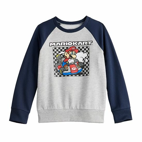Boys 4-12 Jumping Beans® Mario Kart Fleece Raglan Graphic Sweatshirt Boys 4-12 Jumping Beans® Mario Kart Fleece Raglan Graphic Sweatshirt -Jumping Beans shop unnamed file 1709