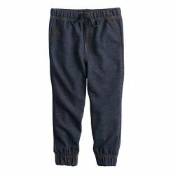 Toddler Boy Jumping Beans® Denim-Like French Terry Jogger Pants