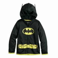 Boys 4-12 Jumping Beans® Batman Cosplay Fleece Hoodie