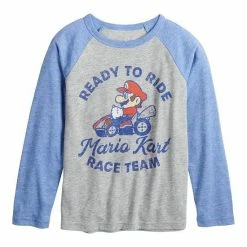 Boys 4-12 Jumping Beans® Nintendo Mario Kart Raglan Graphic Tee