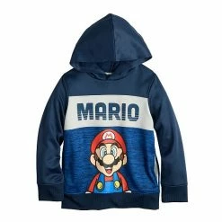 Boys 4-12 Jumping Beans® Super Mario Fleece Active Graphic Hoodie