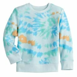 Toddler Boy Jumping Beans® Tie Dyed Fleece Sweatshirt Blue Tie Dye -Jumping Beans shop unnamed file 1781