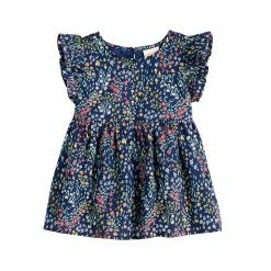 Toddler Girl Jumping Beans® Flutter Sleeve Baby Doll Top Floral Navy -Jumping Beans shop unnamed file 1806
