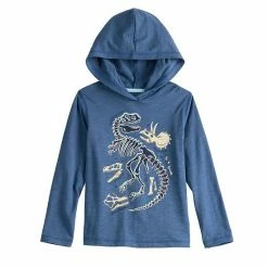 Boys 4-12 Jumping Beans® Long Sleeve Hooded Graphic Tee Navy Dino -Jumping Beans shop unnamed file 1829