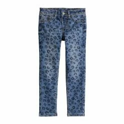Girls 4-12 Jumping BeansĀ® Animal Print Jeggings