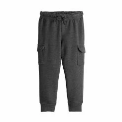 Toddler Boy Jumping Beans® Fleece Cargo Jogger Pants Bayou Navy