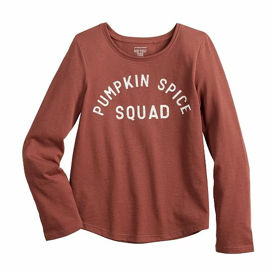 Toddler Girls Jumping Beans® Shirttail Tee Burgandy 2 Toddler Girls Jumping Beans® Shirttail Tee Burgandy - Image 2