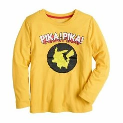 Alternative view of Boys 4-12 Jumping Beans® Pokemon "Pika! Pika!" Flippable Sequins Graphic Tee