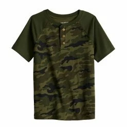 Boys 4-12 Jumping Beans® Short Raglan Sleeve Henley Tee Green Camo -Jumping Beans shop unnamed file 1901