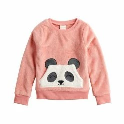 Girls 4-12 Jumping Beans® Sherpa Character Pullover