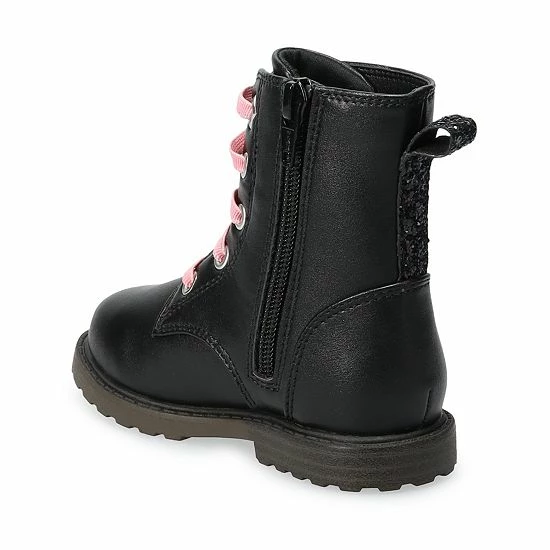 Jumping Beans® Tartar Toddler Girls' Combat Boots Black Jumping Beans® Tartar Toddler Girls' Combat Boots Black -Jumping Beans shop unnamed file 1946