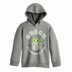 Boys 4-8 Jumping Beans® The Mandalorian Grogu Aka Baby Yoda Fleece Graphic Hoodie