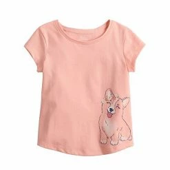 Toddler Girl Jumping Beans® Short Sleeve Basic Shirttail Tee Yellow Print 8 Toddler Girl Jumping Beans® Short Sleeve Basic Shirttail Tee Yellow Print -Jumping Beans shop unnamed file 1989