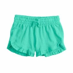 Girls 4-12 Jumping Beans® Ruffle Hem Pull-On Shorts Mint -Jumping Beans shop unnamed file 2002