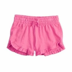 Girls 4-12 Jumping Beans® Ruffle Hem Pull-On Shorts Mint -Jumping Beans shop unnamed file 2003