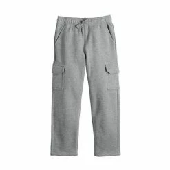 Boys 4-12 Jumping Beans® Fleece Cargo Pants Murky Gray -Jumping Beans shop unnamed file 2054