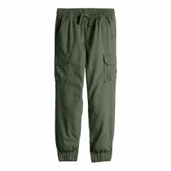 Boys 4-12 Jumping Beans® Pull-On Twill Cargo Jogger Pants Black Ore -Jumping Beans shop unnamed file 2113