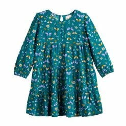 Toddler Girl Jumping Beans® Tiered Woven Dress Butterfly Teal -Jumping Beans shop unnamed file 2180