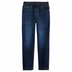 Boys 4-12 Jumping Beans® Straight Knit Jeans In Slim & Husky Med Khaki -Jumping Beans shop unnamed file 2220