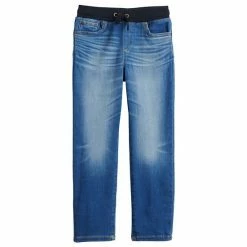 Boys 4-12 Jumping Beans® Straight Knit Jeans In Slim & Husky Med Khaki -Jumping Beans shop unnamed file 2222