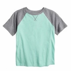 Boys 4-8 Jumping Beans® Essential Short Sleeve Raglan Tee Light Blue Navy -Jumping Beans shop unnamed file 2228